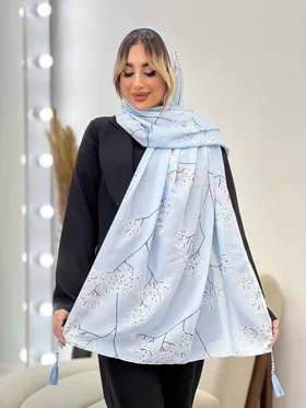 شال طرح شکوفه