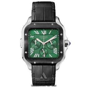 ساعت مردانه کارتیه Cartier De Santos XL Chronograph-GK