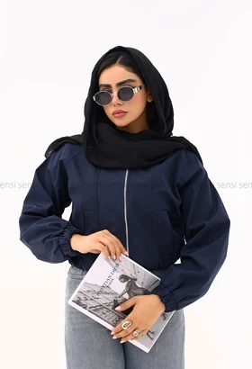 بامبر زنانه آستردار جیب فیتوکد1006632