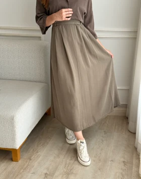دامن سیلک رستا کد 9031-SK