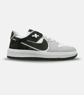 کفش مردانه و زنانه سفید طوسی یشمی NIKE AIR JORDAN