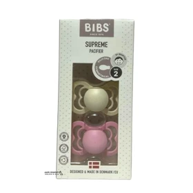 پستانک بیبس بادومی سیلیکونی BIBS سایز 2