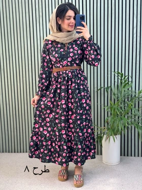 پیراهن مانتویی طناز