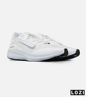 کفش کتانی مردانه و زنانه سفید نایک NIKE air zoom مدل 7590