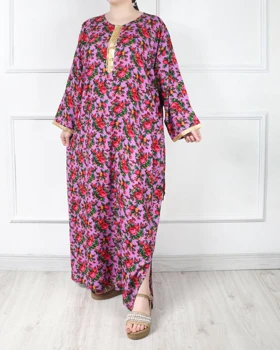 پیراهن ساحلی گلریز کتیبه طلایی 4163