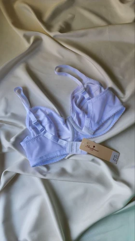 سوتین تک پرلون فنردار مدل Melium برند SHANDERMAN کد: 2370