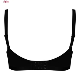 سوتین بدون فنر زنانه  رنگ مشکی مدل 5268-718