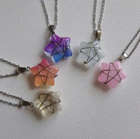 گردنبند ستاره آبنباتی🍬