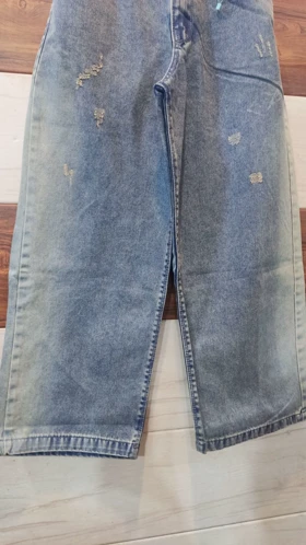 شلوار لی واید کمر کش