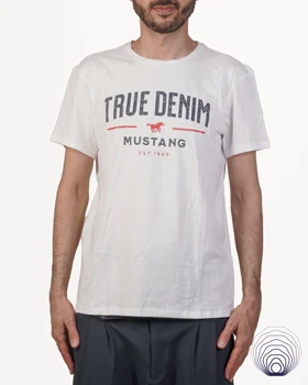 تیشرت یقه گرد مردانه Mustang