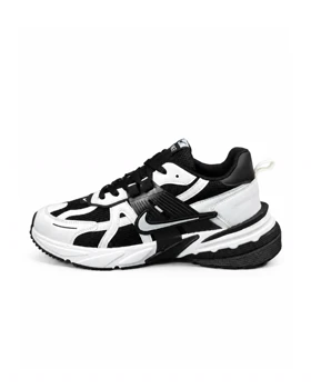 کفش کتانی مردانه بزرگ پا نایکی v2k رنگ مشکی سفید پاندا Nike V2k