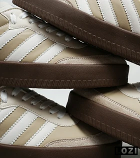 کفش کتانی مردانه کرم سفید ADIDAS Samba