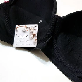 سوتین زنانه مدل پوش اپ فنردار کد 4856 رنگ مشکی