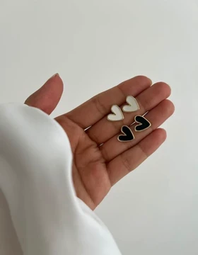 گوشواره قلب مینیاتوری