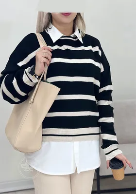 پلیور بافت زبرا