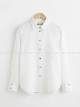 شومیز سفید زنانه برند ZARA