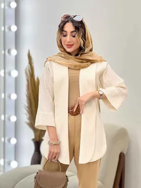 مانتو جلو باز پایین هلال