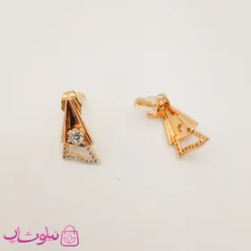 نیم ست زنانه ژوپینگ طلایی کد 63-2