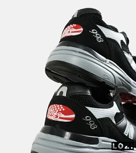 کفش کتانی بزرگ پا مشکی طوسی NEW BALANCE 993