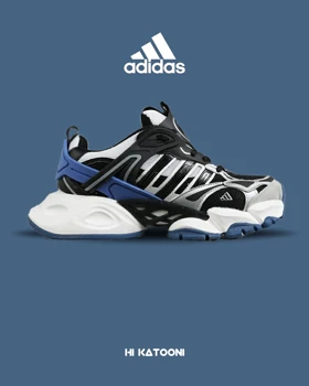 کفش کتانی مردانه و زنانه سفید مشکی آبی ADIDAS performance x9000l4 مدل 7355