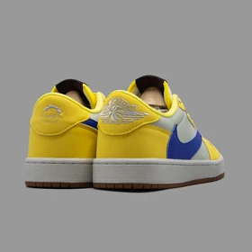 نایکی جردن 1 ساق کوتاه ترویس اسکات قناری Nike Jordan 1 Low Travis Scott Canary