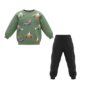 ست سویشرت و شلوار راحتی بچگانه مدل PJ1433