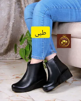 نیم بوت لژدار طبی زنانه ساچلی