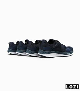 کفش کتانی طبی زنانه و مردانه سرمه ای SKECHERS archfit v02