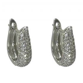 گوشواره زنانه ژوپینگ مدل آوینا جواهری