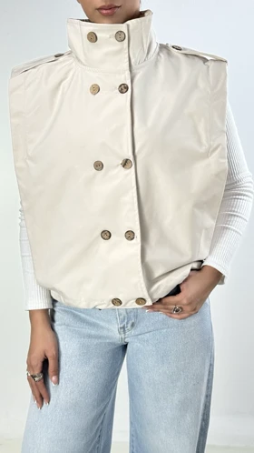 وست دکمه چوبی کد 1500209 (استخوانی)
