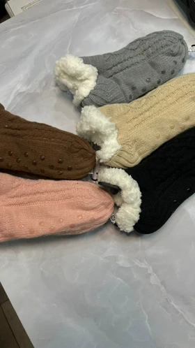 پاپوش ساده مچی (صورتی)