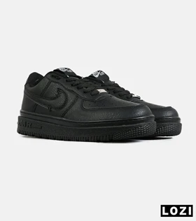 کفش کتانی بزرگ پا مشکی NIKE AIR FORCE مدل 8484