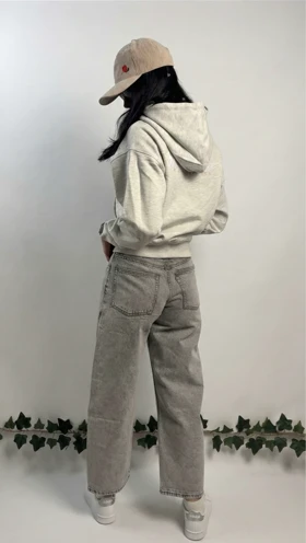 هودی برند grooverhyme طوسی روشن