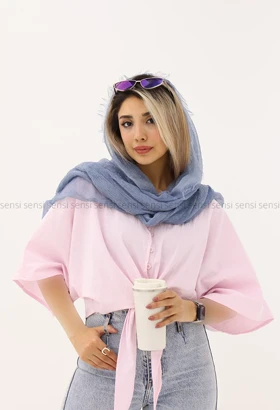 شومیزکراپ جلو گره‌ای زیلان کد1005357