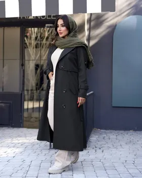 بارانی بلند مدل اریا کد 3349