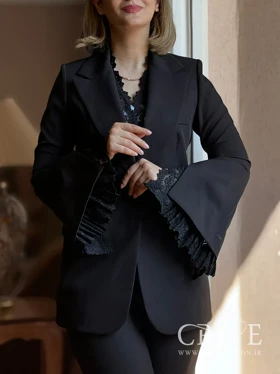 کت کرپ گیپور دار