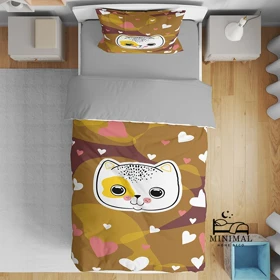 روتختی کودک طرح گربه مدل T5482