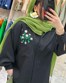 شومیز جیب بابونه