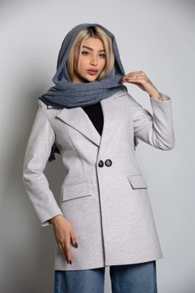 کت زنانه فوتر 2 دکمه سلما