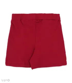ست شلوارک و کراپ نخی anamax آنامکث کد 032 طرح Nike