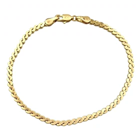 دستبند زنانه طرح طلا ژوپینگ، درخشش بی‌نظیر و ظرافت