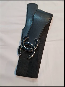 کمربند چرم و کش 7 سانتی