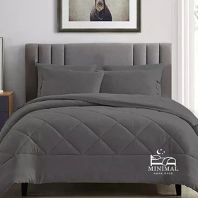 روتختی مینیمال کتان مخمل طرح لوزی