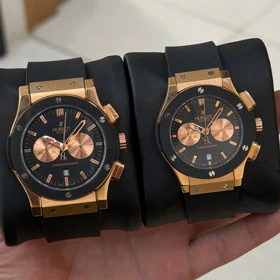 ست ساعت مچی زنانه و مردانه هابلوت Hublot سه موتورفعال
