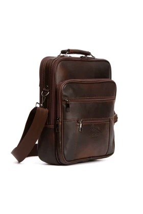 کیف دوشی مردانه cerff-leather-clup cerff-leather-clup