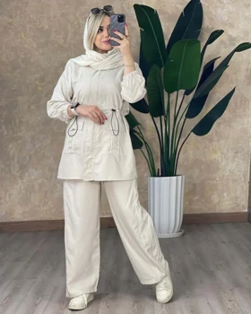 مانتو و شلوار مغزی دوزی