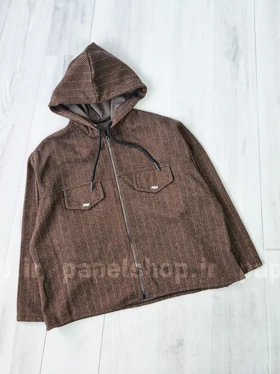 سویشرت جناقی طرح دوجیب