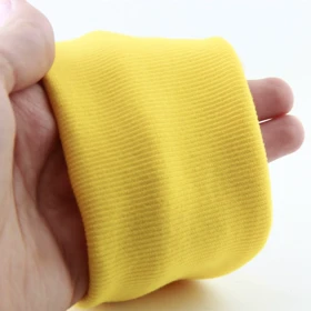 هدبند ساده دخترانه کبریتی (زرد)