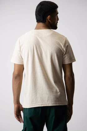 تیشرت یقه هفتی کوچک مردانه