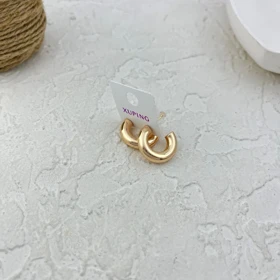 گوشواره حلقه‌ای زنانه، طرح طلا ژوپینگ